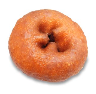 Glazed Pumpkin Cake Donut