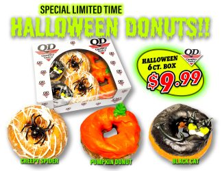 Halloween Donuts Box