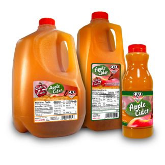 QD Cider Gallons, 1/2 Gallons, & Pints