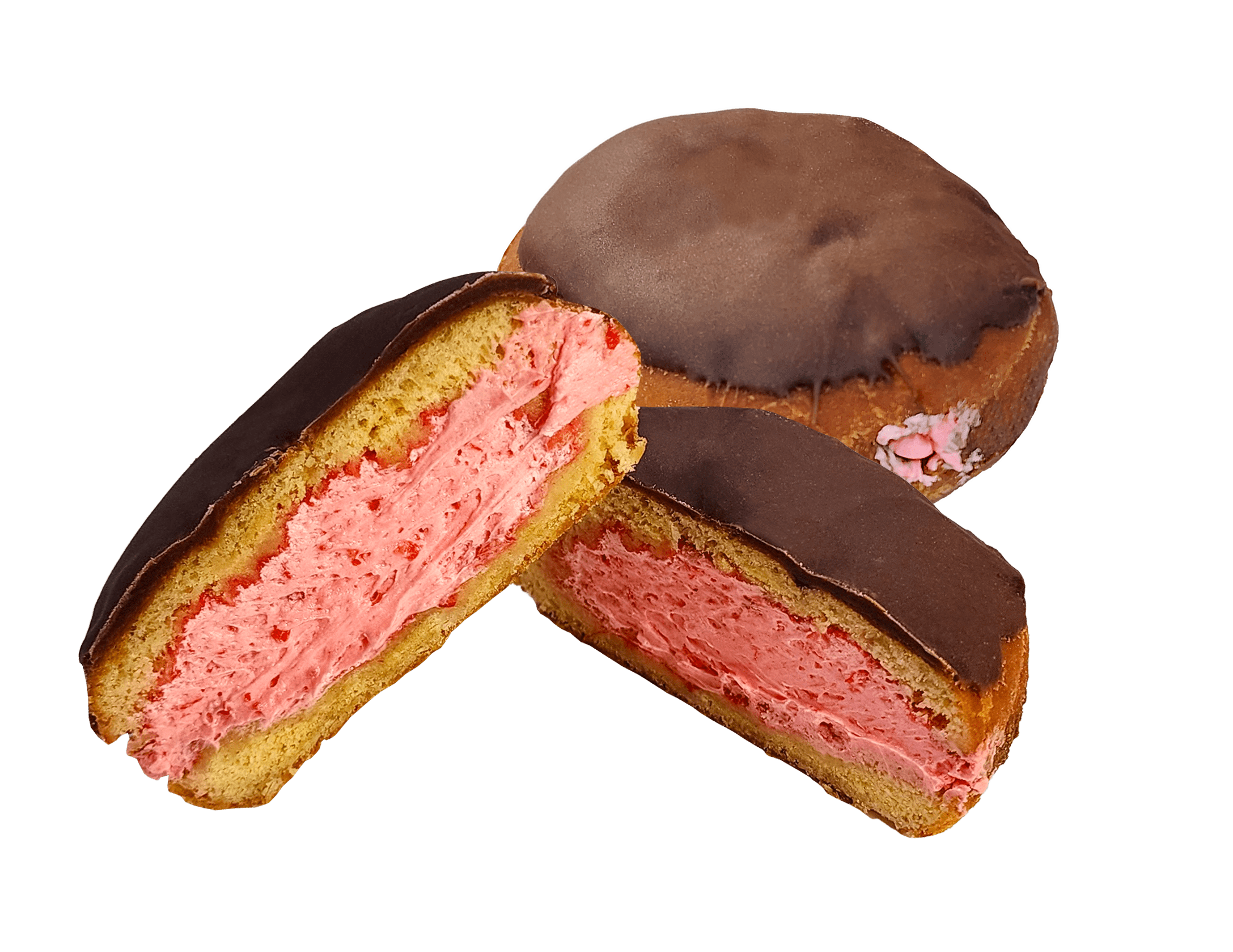 Black Forest Paczki - Chocolate Iced Cherry Crème